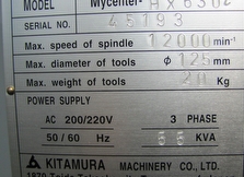 sales  KITAMURA HX630i использованный